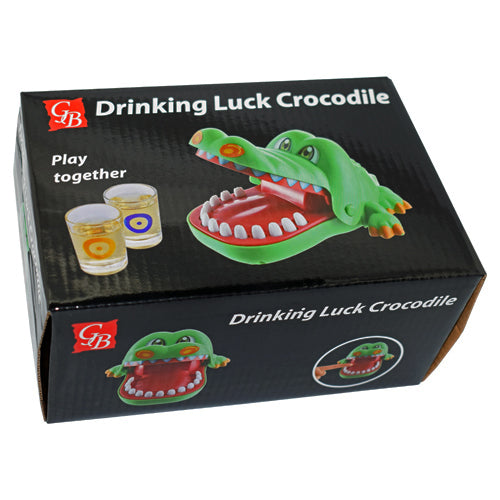 DRINKING LUCK CROCODILE